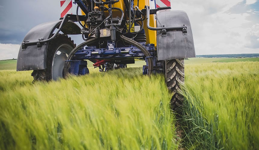 narrow wheels for sprayer