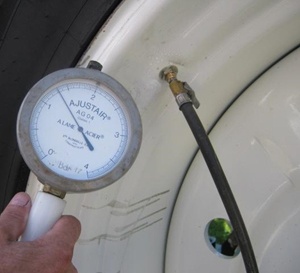 tractor tyre pressure adjustment