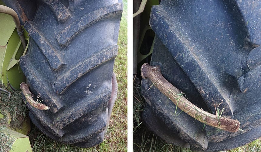 Tractor store tire repair