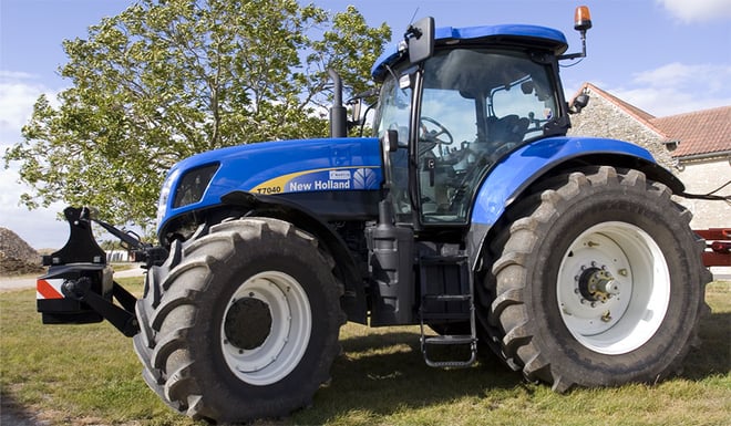 Increase tyre volume  to boost your tractor