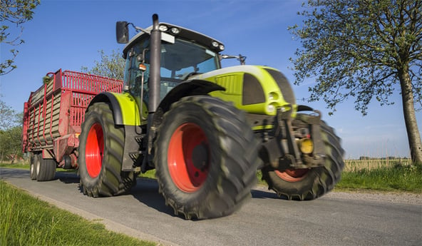 Role of tractor tyres in your safety