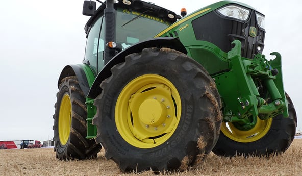 Impact of the loaded radius for my agricultural tyres