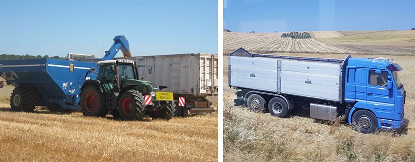 limit the impact of harvesting tyres on my soil