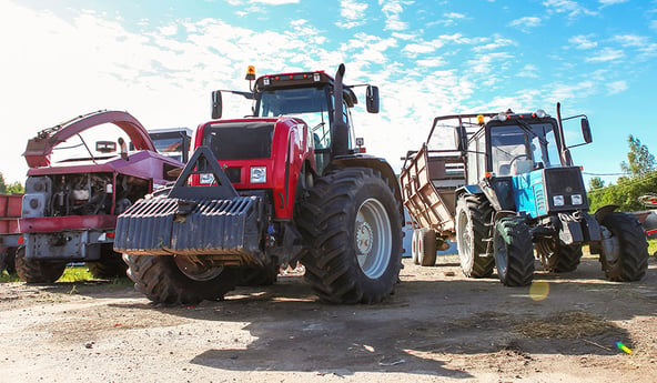 Fleet audit, which tyres for each agricultural machine
