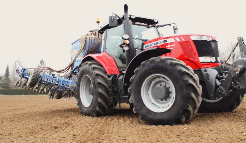 Working at low inflation pressure with VF VT-TRACTOR tyres