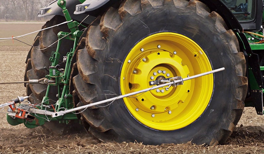 Traction tests with VF VT-TRACTOR tyres