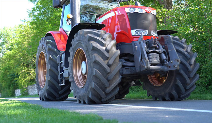 VX-TRACTOR tyres for intensive use on the road