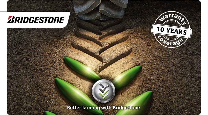 Bridgestone offers a 10-year warranty as of the date of purchase