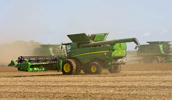 Taking care of the soil with low-pressure tyres during harvesting operations