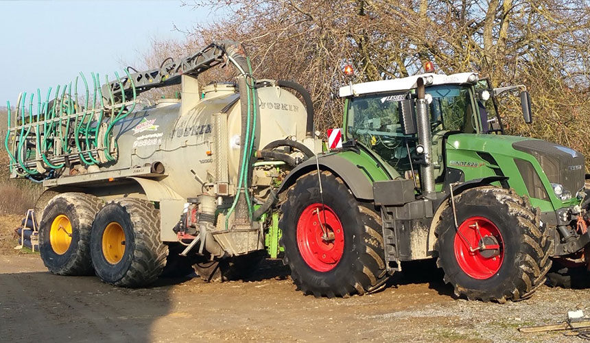 Central inflation system and VF tyres to avoid soil compaction