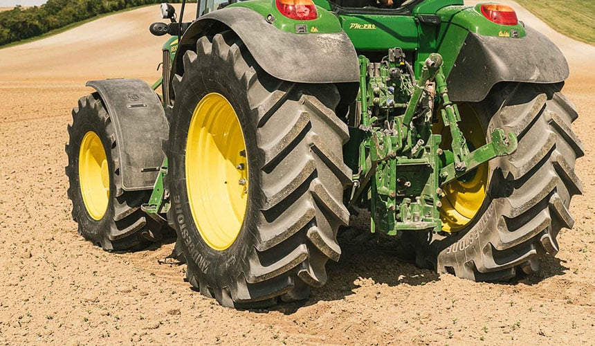 VX-R TRACTOR tyres, optimised for tractor lead
