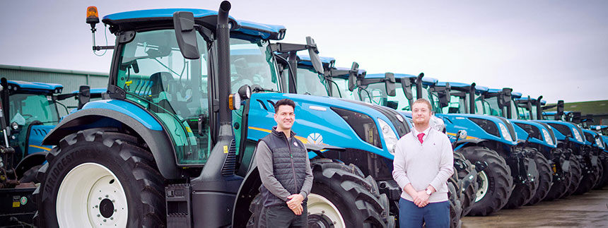 VX-TRACTOR tyres to equip your agricultural contracting company