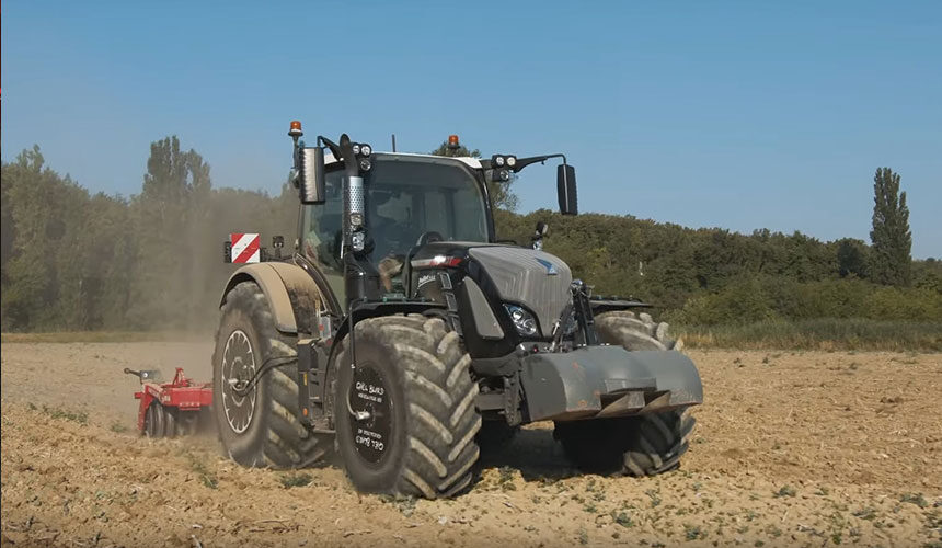 VF VT-TRACTOR tyres lead to reduced fuel consumption