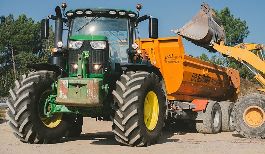 A more resistant agricultural tyre option for harsh use in construction work