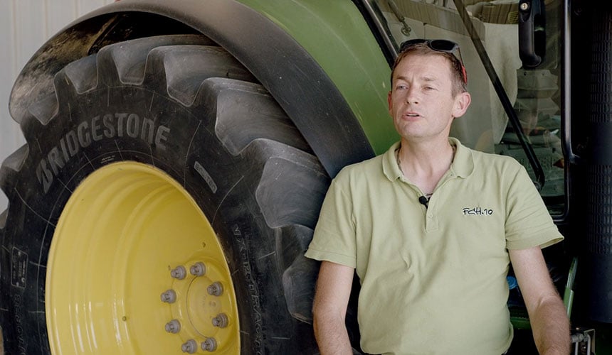 Farmer testimonial on VX-R TRACTOR agricultural tyres