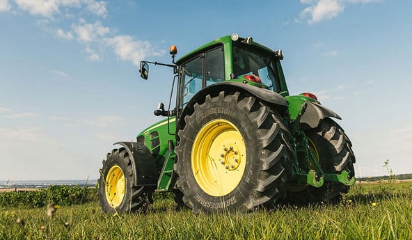 Environmental impact of tyres optimised for the VX-R TRACTOR