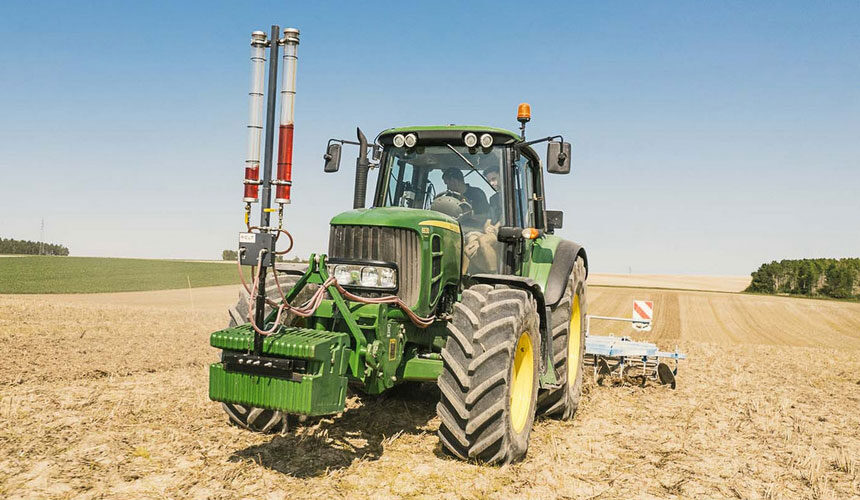 Fuel consumption test during work with VX-R TRACTOR tyres