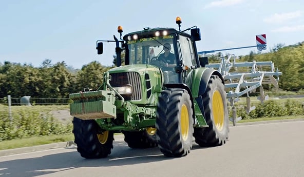 How reliable are your agricultural tyres when cornering?