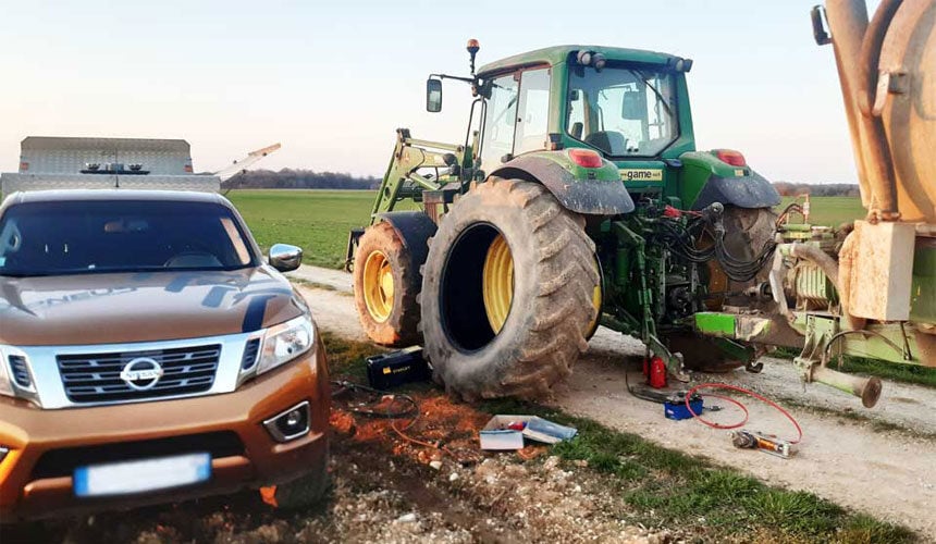 Good maintenance to avoid immobilisation in the fields
