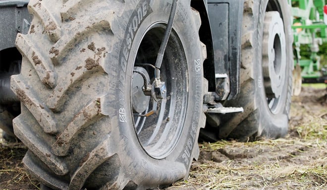 Ideal agricultural tyre equipment: VF VT TRACTOR  tyres + central inflation system