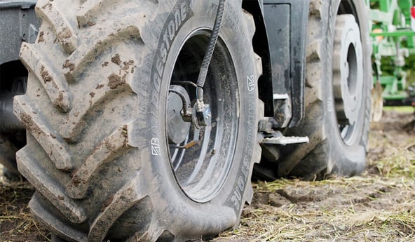 Ideal agricultural tyre equipment: VF VT TRACTOR  tyres + central inflation system
