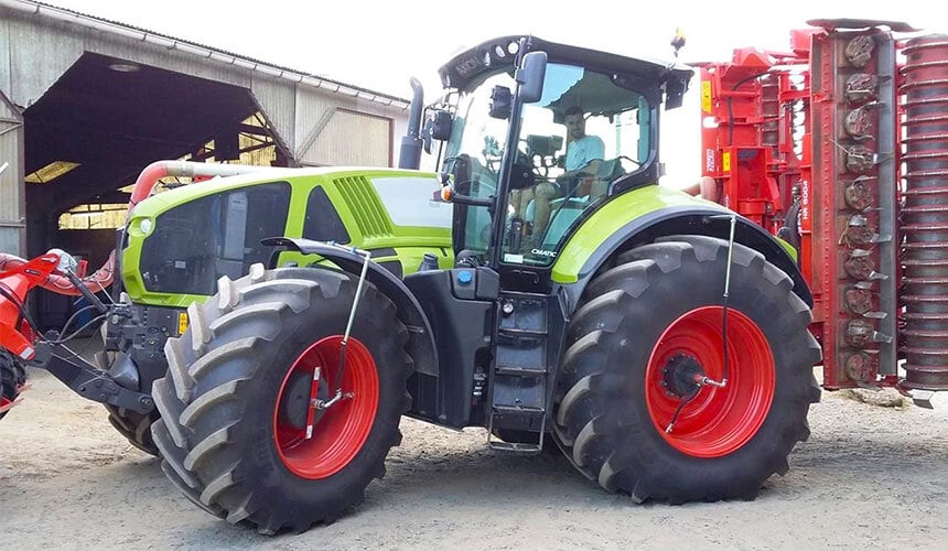 Central inflation systems allow you to compensate for excess load on the road