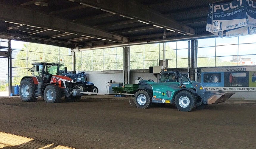 Traction tests with BRIDGESTONE’s VH-IND tyres