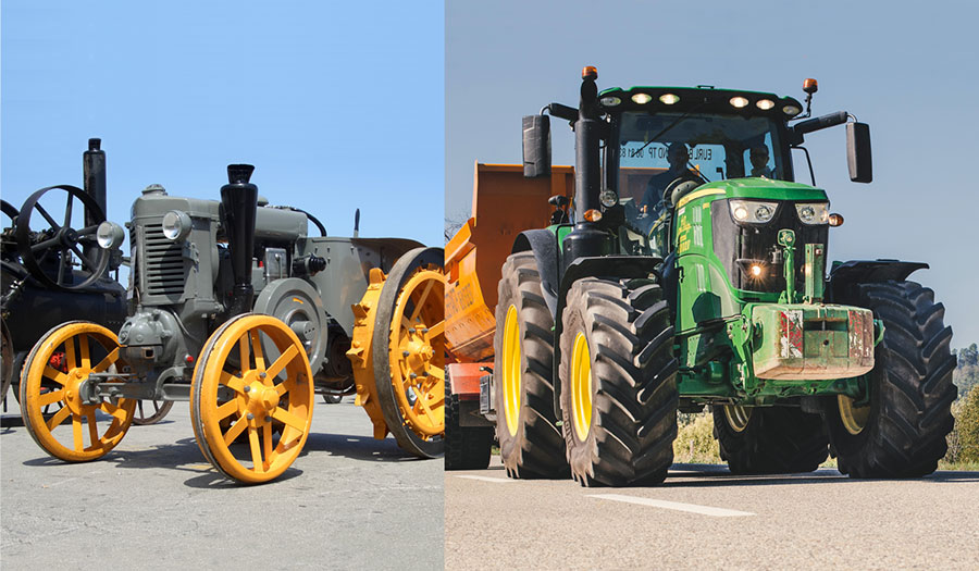 Agricultural tyre evolution
