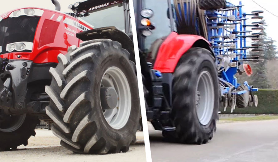 Signs of incorrect tractor tyre lead